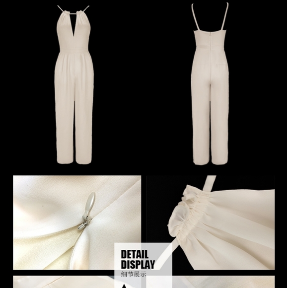 NWT Thirteen Wide Leg Jumpsuit with pockets - Picture 6 of 10